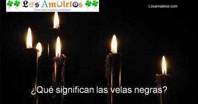 qué significan las velas negras