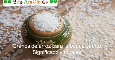 Granos de arroz para la buena suerte significado y rituales